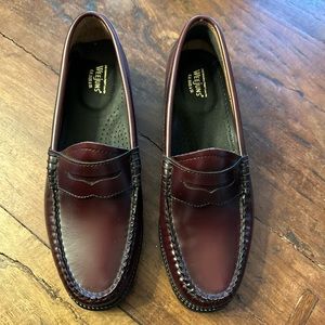 G.H. Bass & Co. Burgundy Leather Loafers